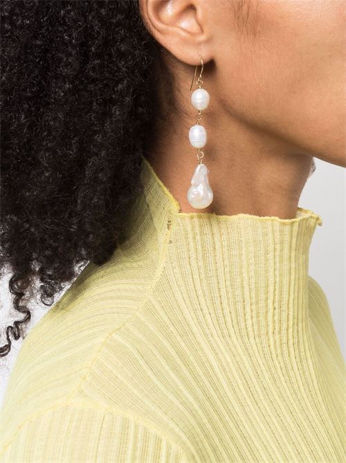 Pearl Earrings JIL SANDER | JSPU837232WUS80039106